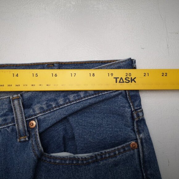 Levi's 550 Men's Size 42 Waist Straight Legs Medium Wash Jeans - Picture 11 of 13